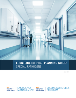 Frontline Hospital Planning Guide for Special Pathogens