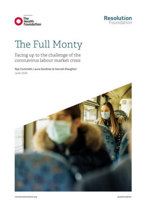 The Full Monty | Facing up to the Challenge of the Coronavirus Labour Market Crisis 2