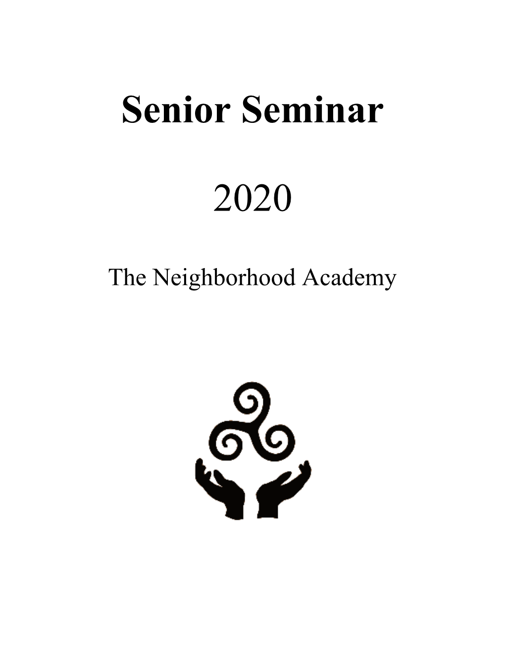 Senior Seminar 2020