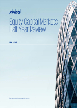 KPMG Equity Capital Markets Review H1 2018