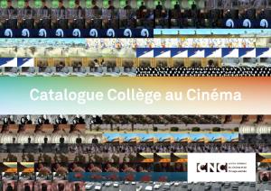 Catalogue Collège Au Cinéma Préambule