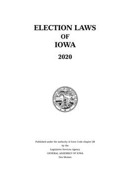 Election Laws (2020)