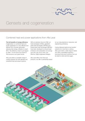 Gensets and Cogeneration