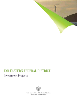 FAR EASTERN FEDERAL DISTRICT Investment Projects
