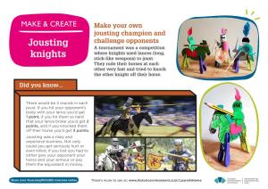 How to Make a Jousting Knight