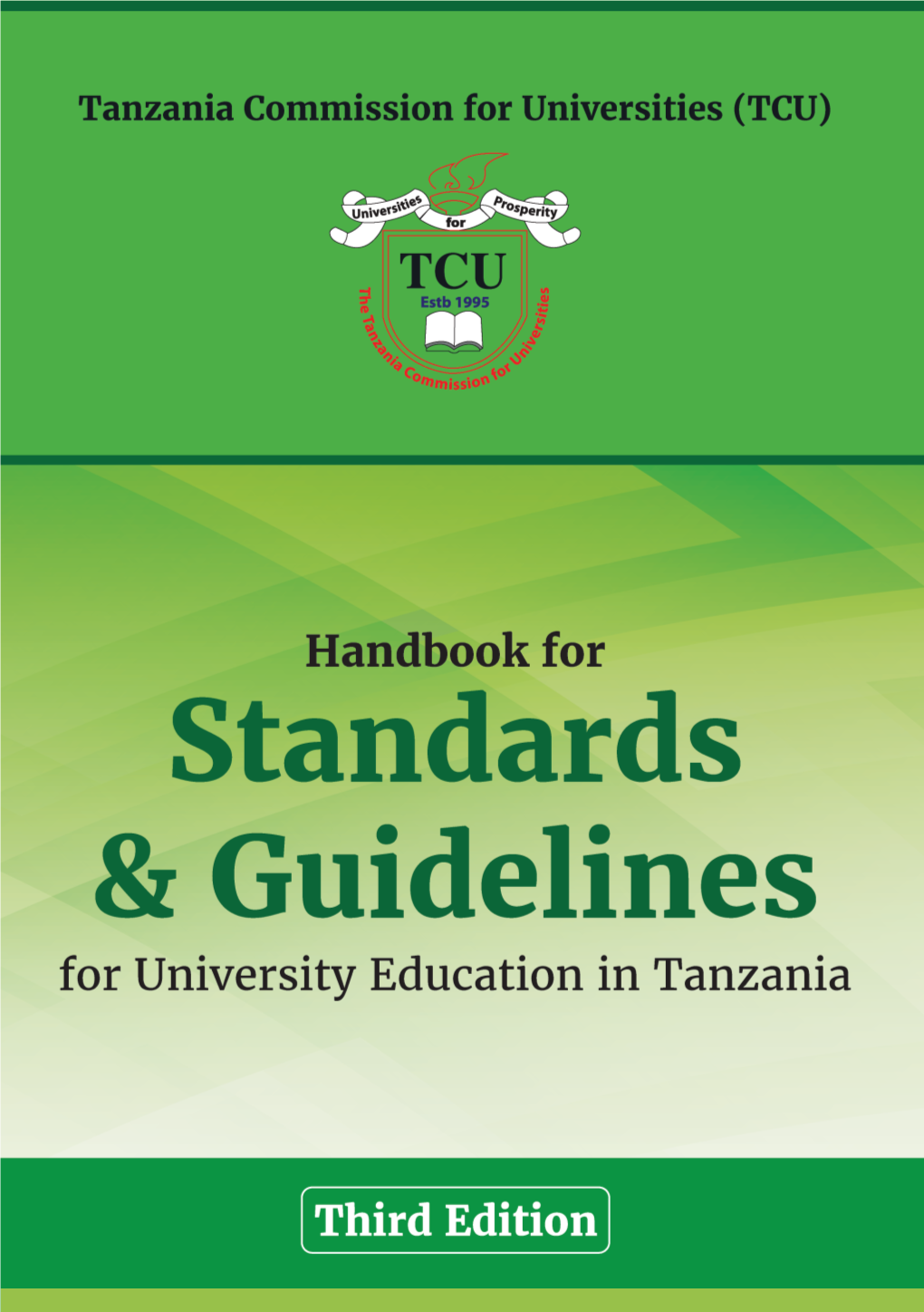 Guidelines for University Education in Tanzania