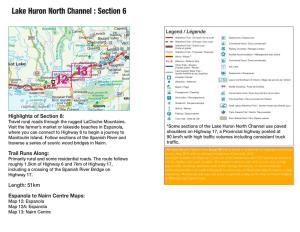 Lake Huron North Channel : Section 6