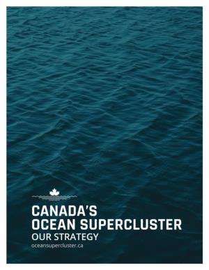 Canada's Ocean Supercluster: Vision and Mission