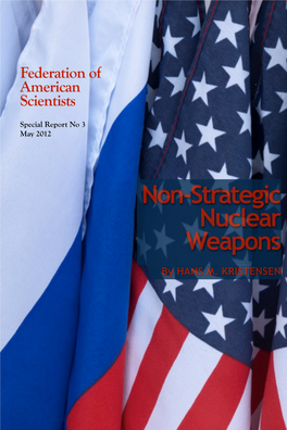 Report- Non Strategic Nuclear Weapons