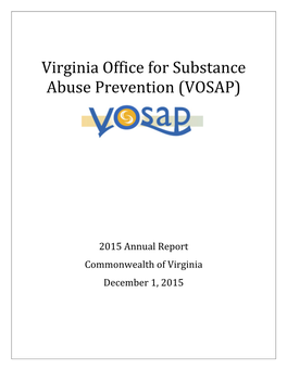 Virginia Office for Substance Abuse Prevention (VOSAP)