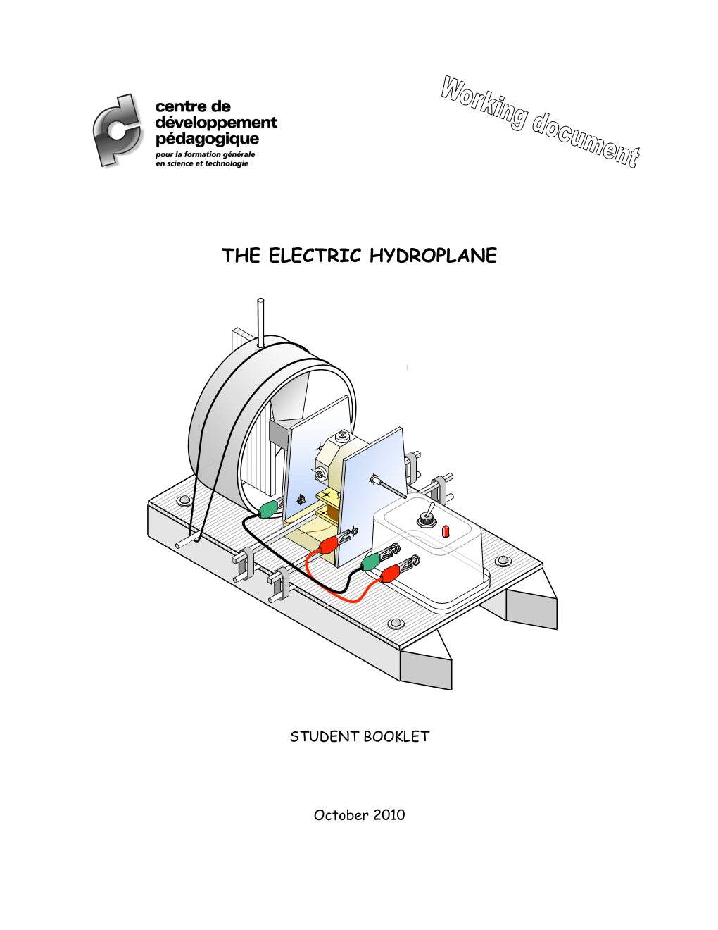 The Electric Hydroplane