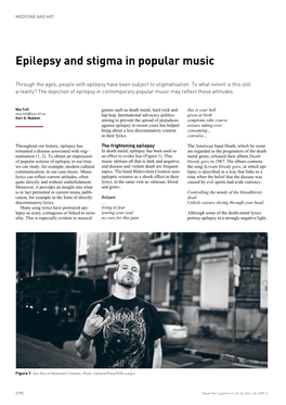 Epilepsy and Stigma in Popular Music 2290 – 3