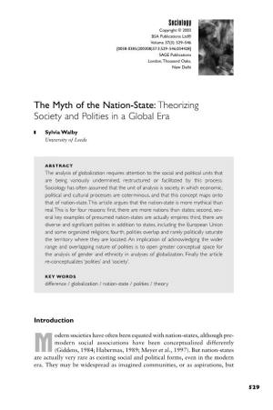 The Myth of the Nation-State: Theorizing Society and Polities in a Global Era