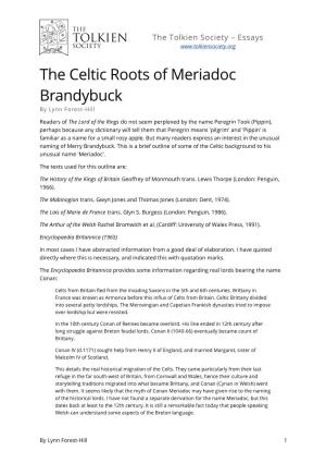 The Celtic Roots of Meriadoc Brandybuck by Lynn Forest-Hill