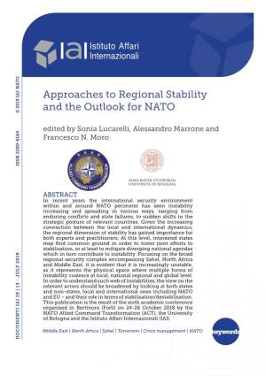 Approaches to Regional Stability and the Outlook for NATO