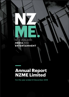 NZME Annual Report 2018