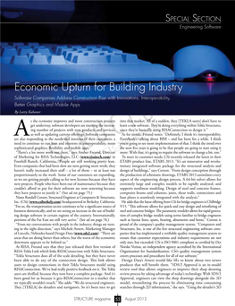 Economic Upturn for Building Industry