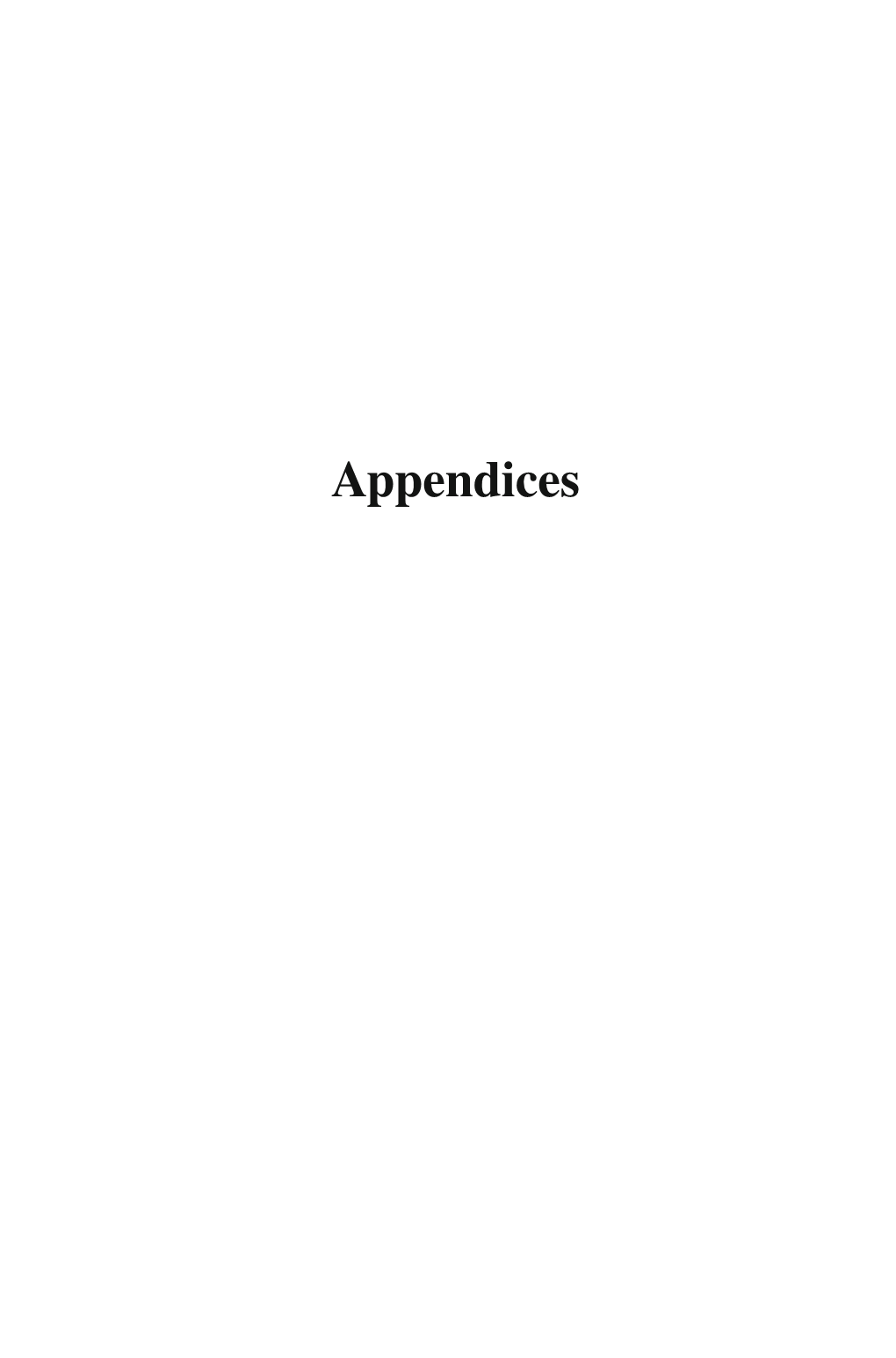 Appendices a Algebraic Geometry