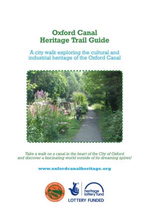 Oxford Canal Heritage Trail Guide