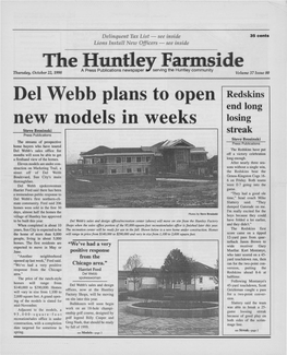 The Himtley Farmside Del Webb Plans to Open New Models in Weeks