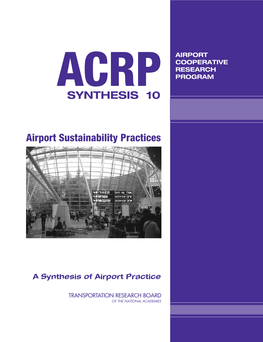 Airport Sustainability Practices Airport Sustainability Practices