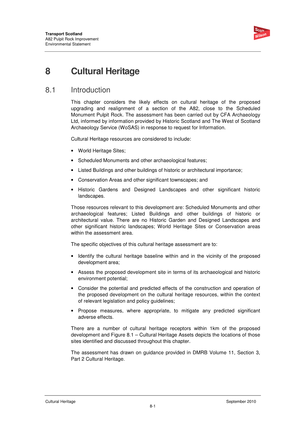 8 Cultural Heritage