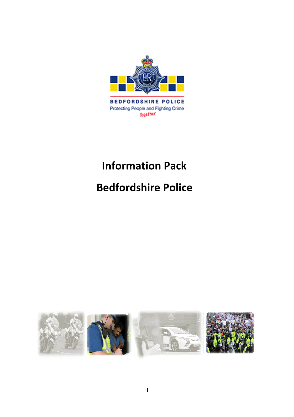 Information Pack Bedfordshire Police