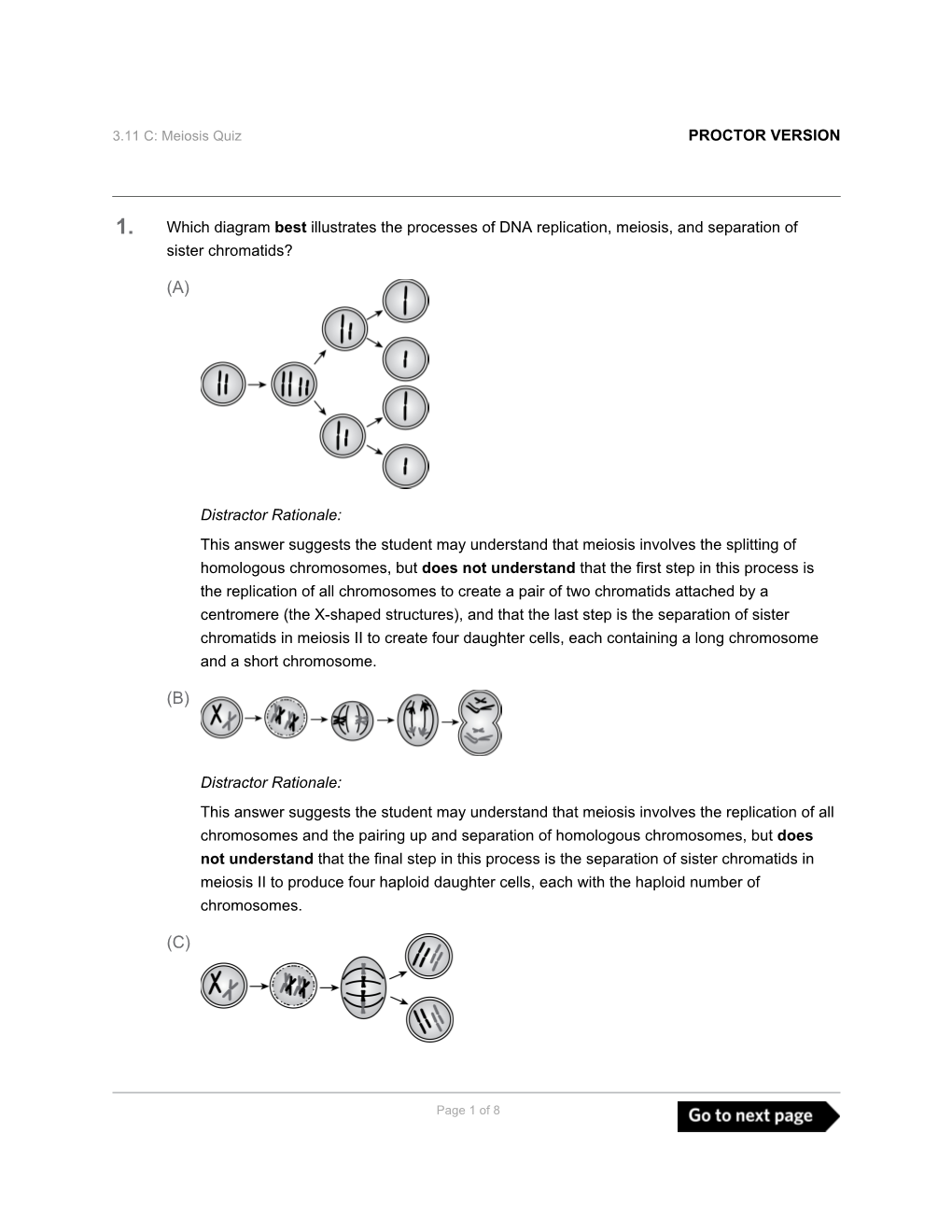 Proctor Booklet