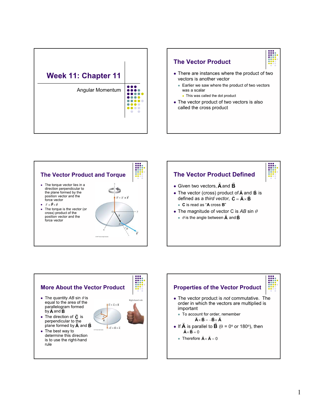 Week 11: Chapter 11