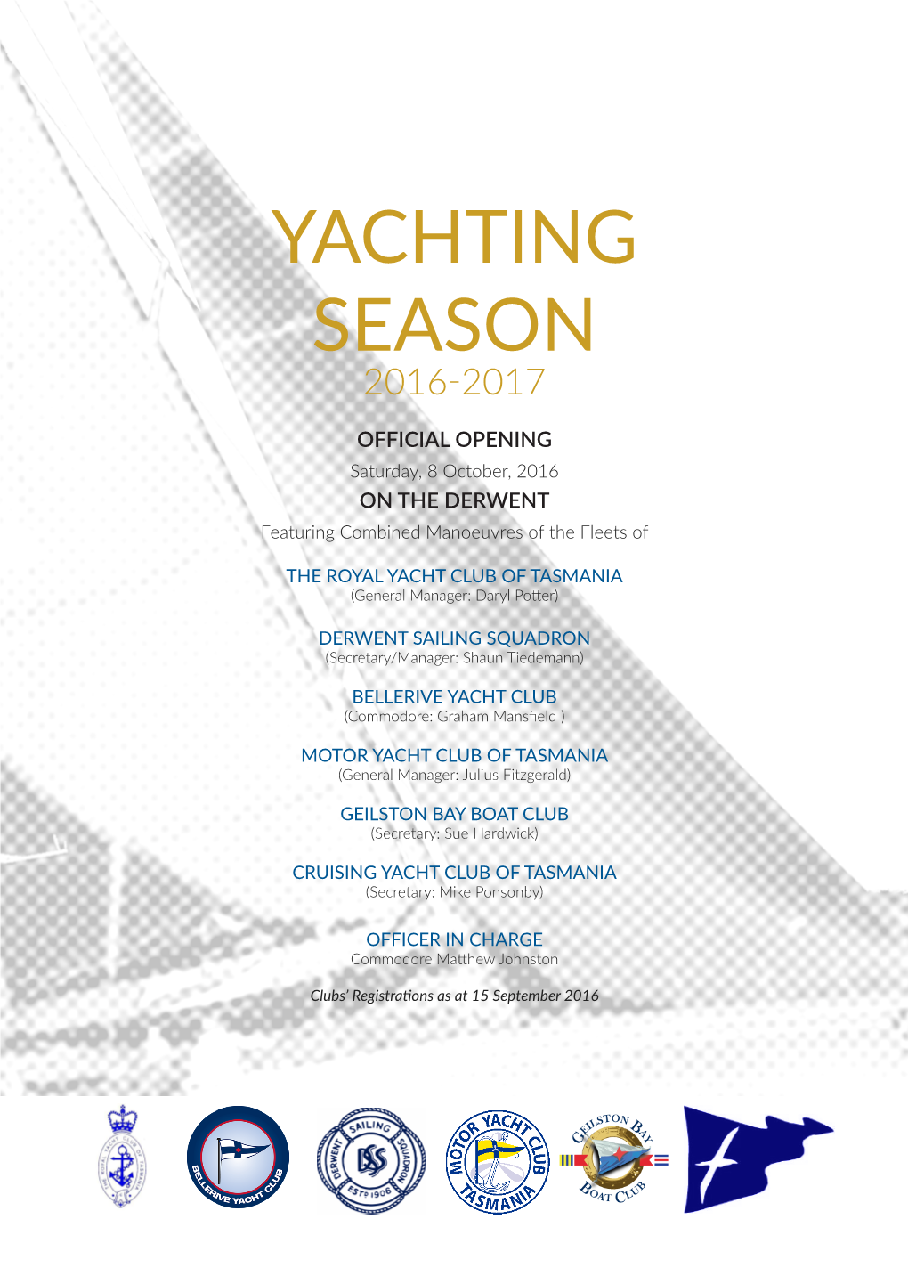 Yachting Season 2016-2017