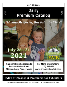Dairy Premium Catalog