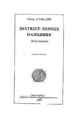 District Census Handbook, 4-Meerut, Uttar Pradesh