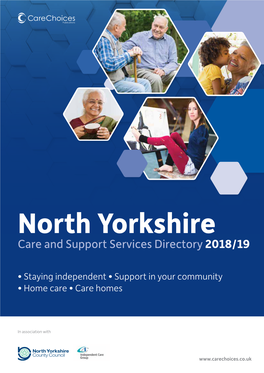 Care and Support Services Directory 2018/19