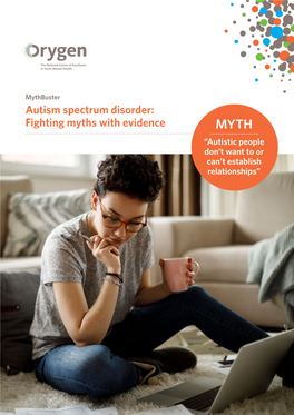 Autism Spectrum Disorder