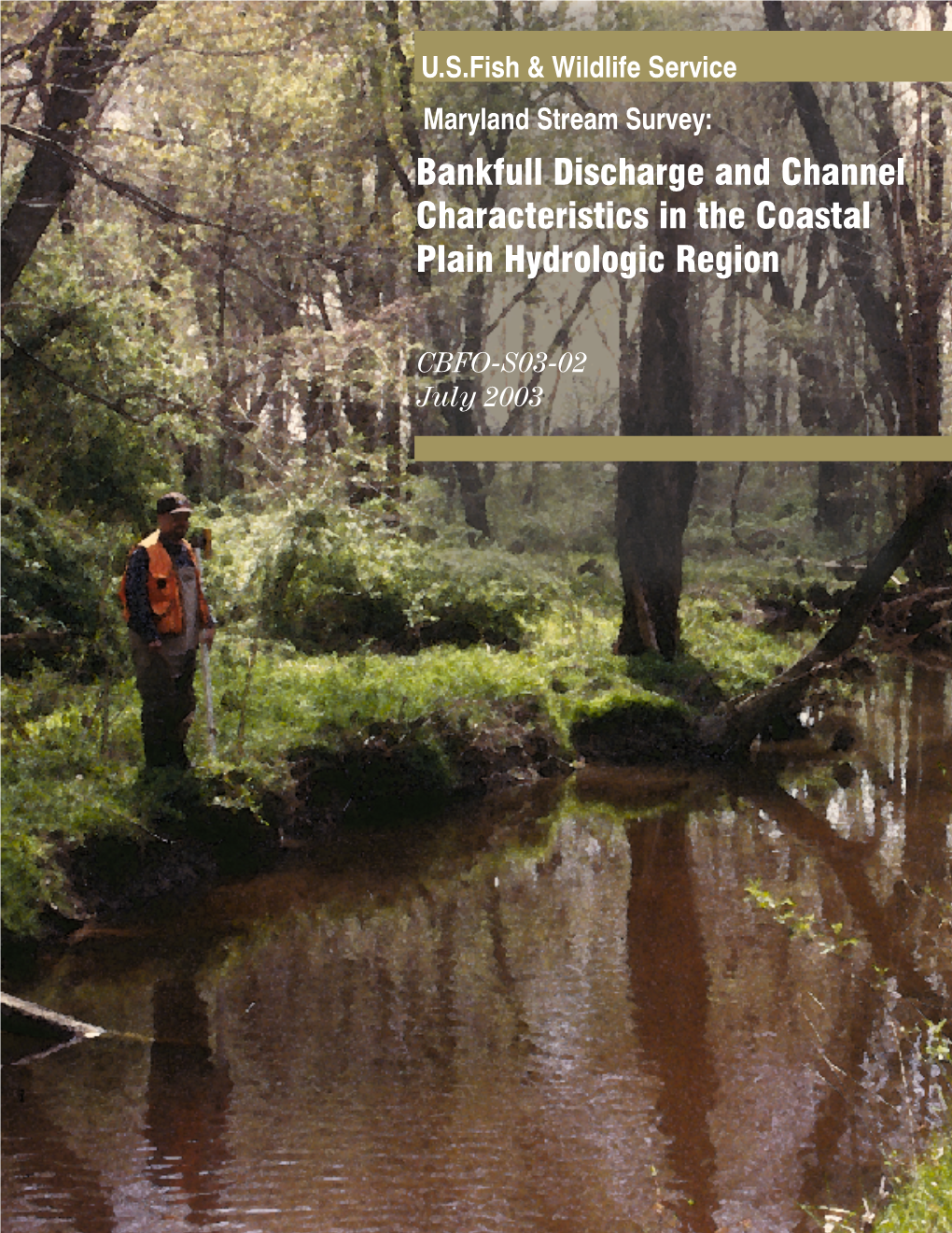 Bankfull Discharge and Channel Characteristics in the Coastal Plain Hydrologic Region
