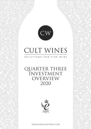 Quarter Three Investment Overview 2020