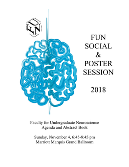 Fun Social & Poster Session 2018
