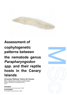 Assessment of Cophylogenetic Patterns Between the Nematode Genus Parapharyngodon Spp