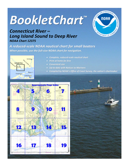 Connecticut River – Long Island Sound to Deep River NOAA Chart 12375