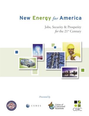 New Energy for America