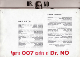 Agente OO7 Contra El Dr. NO '