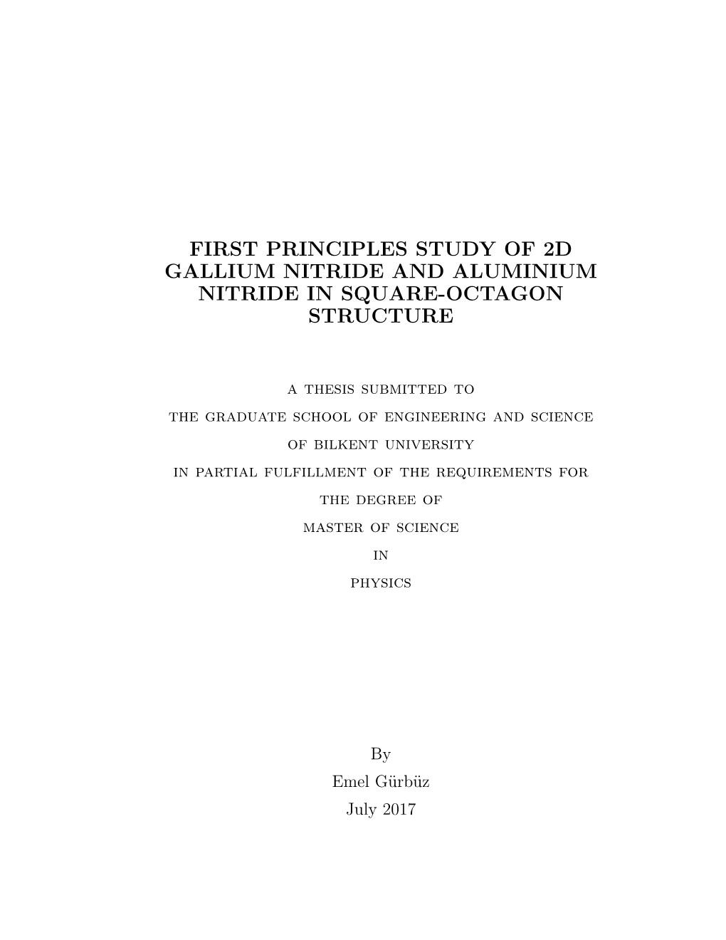 First Principles Study of 2D Gallium Nitride and Aluminium Nitride in Square-Octagon Structure