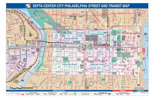 Center City Tear-Off Map