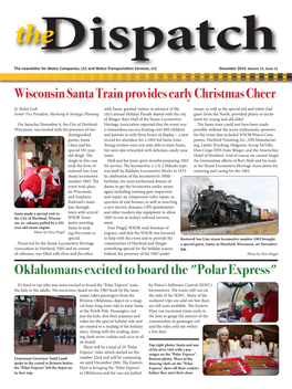 Wisconsin Santa Train Provides Early Christmas Cheer Oklahomans