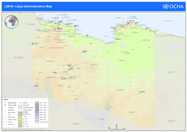 LIBYA: Libya Administrative Map
