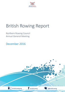 British Rowing Report