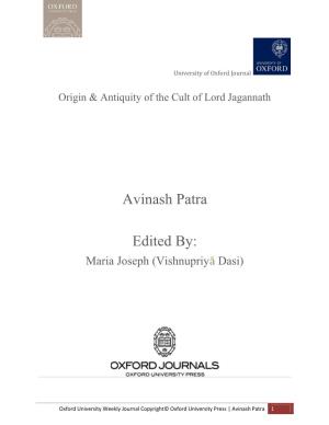 Avinash Patra Edited