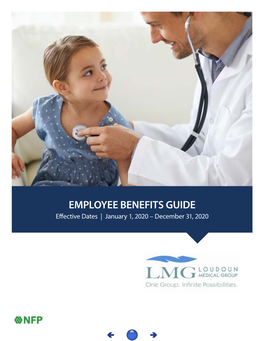 EMPLOYEE BENEFITS GUIDE Effective Dates | January 1, 2020 – December 31, 2020 2