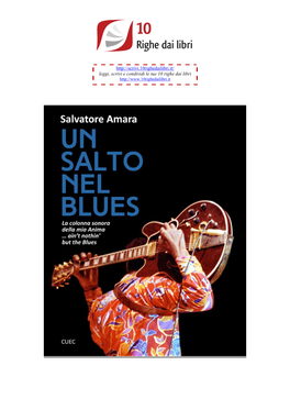 BLUES La Colonna Sonora Della Mia Anima … Ain’T Nothin’ but the Blues