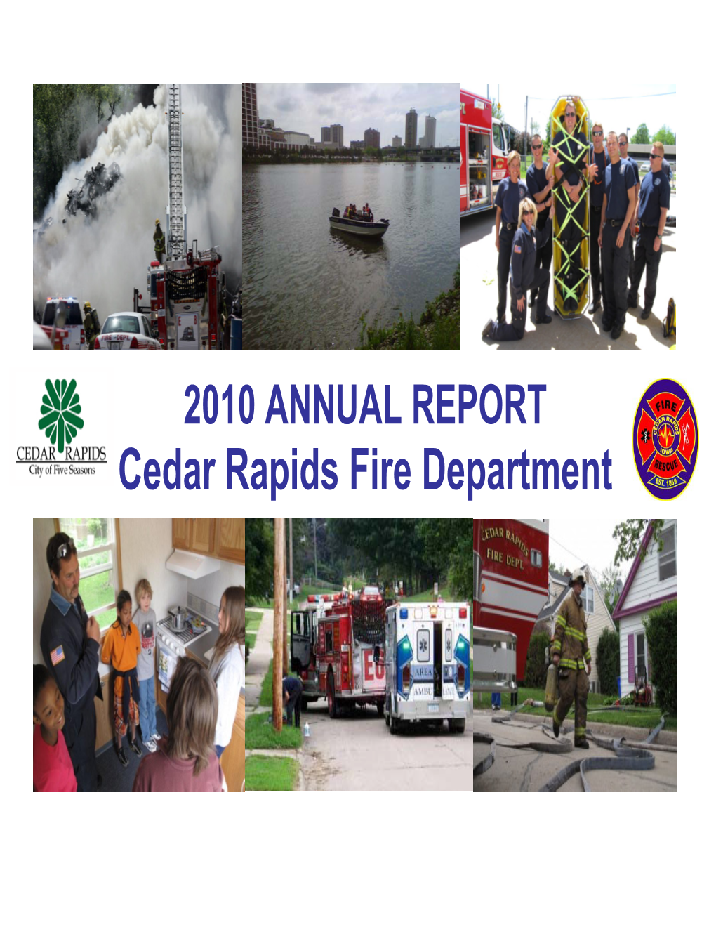 2010 Fire Department Annual Report